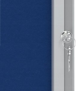 Nobo Gablota filcowa wewnętrzna Premium Plus 8xA4 niebieska 4