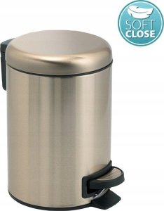 Kosz na pranie Sourcing POTTY PEDAL BIN 5 LT MATT GOLD 1