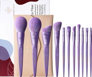 Eigshow Beauty Eigshow Beauty EcoPro Bamboo Fiber 11 pędzli Sunset Mist Purple 1