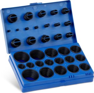 MSW Zestaw uszczelek pierścieni oring śr. 3 - 50 mm 419 elementów Zestaw uszczelek pierścieni oring śr. 3 - 50 mm 419 elementów 2