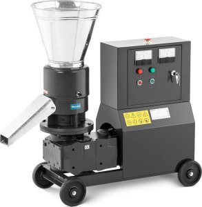 Wiesenfield Peleciarka granulator maszyna do pelletu trocin paszy mobilna 7.5 kW 400 V 200 kg/h śr. 229 mm Peleciarka granulator maszyna do pelletu trocin paszy mobilna 7.5 kW 400 V 200 kg/h śr. 229 mm 2