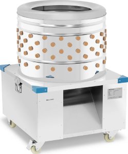 Wiesenfield Skubarka maszyna do drobiu skubania obierania pierza 540 kg/h śr. 60 cm Skubarka maszyna do drobiu skubania obierania pierza 540 kg/h śr. 60 cm 2