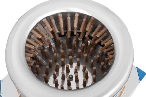 Wiesenfield Skubarka maszyna do drobiu skubania obierania pierza 540 kg/h śr. 60 cm Skubarka maszyna do drobiu skubania obierania pierza 540 kg/h śr. 60 cm 3