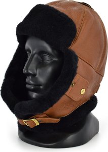 Podhale Regionals Ciepła pilotka z naturalnej skóry Lukas Podhale 61-62 cm (XXL) 2