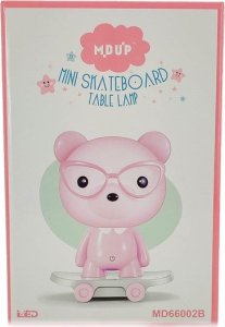 Cogio Kids Italy LAMPKA RÓŻOWY PIESEK NA DESKOROLCE LED 7