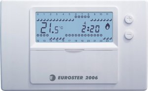 Euroster Regulator temperatury ogrzewania podłogowego biały E2006 1