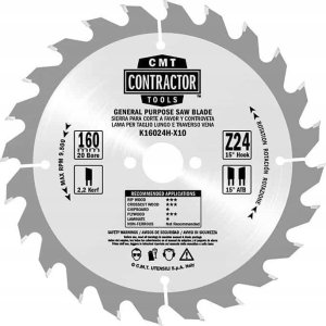 CMT K19024M-X10 Pi�a D=190 K=2,2/1,4 F=30 1