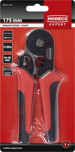 Modeco SZCZYPCE DO ZACISKANIA KOŃCÓWEK TULEJKOWYCH 0.25-6MM2 175MM CRMO TPR MN-20-184 2