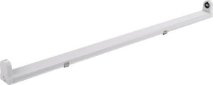 Lampa sufitowa Volteno Belka pod tuby LED 1x60cm Biała IP20 Stalowa blacha 61x3,3x1,5cm VO1908 1