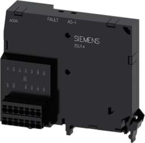 Siemens Blok AS-I A/B slave 4 wejścia i 3 wyjścia czarny wejścia/wyjścia z przył. sprężynowe do montażu w obudowie 3SU1400-2EJ10-6AA0 2