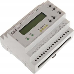 F&F Sterownik załączania rezerwy sieć 3 i 4-przewodowa 24-230V AC trzyliniowy SZR-279 3