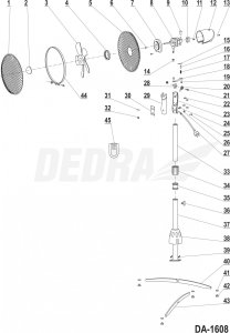 Dedra Panel sterujący/PCB 1