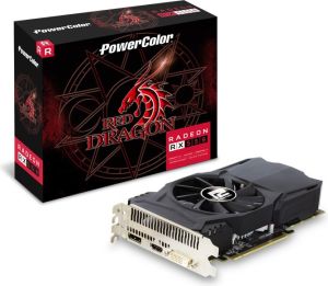 Karta graficzna Power Color Radeon RX 550 Red Dragon 2GB GDDR5 (128 bit), DVI-D, HDMI, DisplayPort, BOX (AXRX550 2GBD5-DH/OC) 1