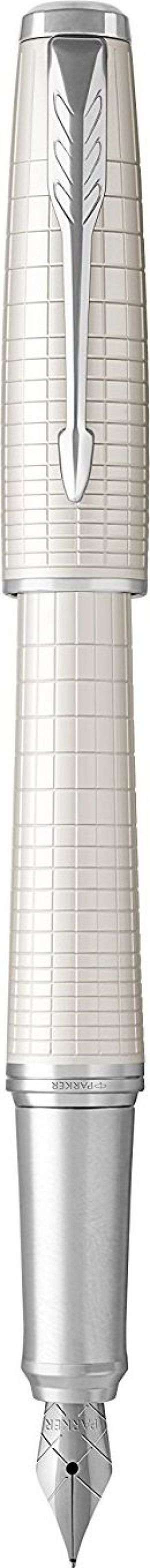 Parker Pióro wieczne Urban Premium Royal Perłowy Metal CT, stalówka M (1931608) 2