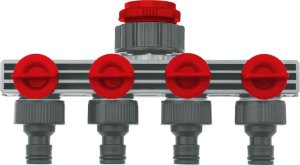 Dedra Przyłącze kranowe poczwórne 1/2""-3/4""-1"", karta 1