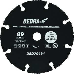 Dedra Tarcza uniwersalna 89x10mm do DED7049 1