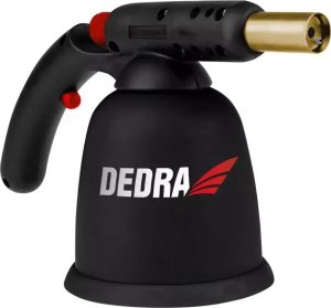 Dedra Lampa lutownicza gazowa z zapłonem PIEZO, plastikowa obudowa 3
