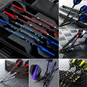 Harrows Shafty Harrows Carbon ST Short 2BA czarno-czerwone 3