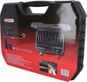 Sourcing Set of long and short impact heads KS TOOLS 1/2", 40 pcs. 2