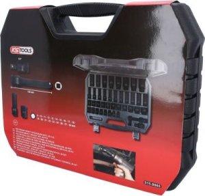 Sourcing Set of long and short impact heads KS TOOLS 1/2", 40 pcs. 6