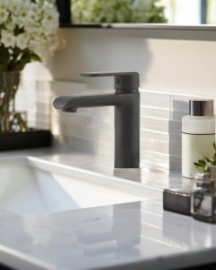 Bateria umywalkowa Sourcing BASIN MIXER THEMA LUXDF12301-1. BLACK 2