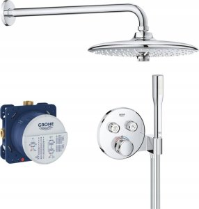 Zestaw prysznicowy Grohe Concealed thermostatic shower set Grohe Grohtherm SmartControl Euphoria 260, 34744000 1