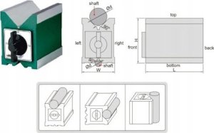 Insize PRYZMA MAGNETYCZNA 100*70*95 2