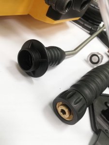 Myjka ciśnieniowa Dewalt myjka cisnieniowa kart 2900w 180bar 510l/h s.indukc/p.brass 6