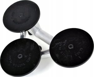 Sourcing Aluminum glass holder, triple 4