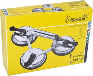 Sourcing Aluminum glass holder, triple 5