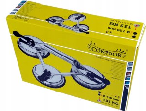 Sourcing Aluminum glass holder, triple 9