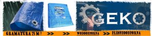 Plandeka Geko Awning "GEKO" 6 x 8 m 23