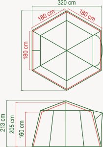 Namiot turystyczny Coleman Polygon 6 8