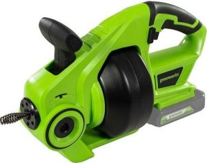 Greenworks 24V urządzenie do przepychania rur Greenworks G24DA 1