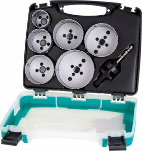 Wolfcraft Zestaw otwornic BiM 35, 43, 68 mm Wolfcraft 4