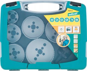 Wolfcraft Zestaw otwornic BiM 35, 43, 68 mm Wolfcraft 5