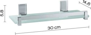 Koszyk prysznicowy Sourcing CLOUD SHOWER CADDY RECTANGULAR BRUSHED 1