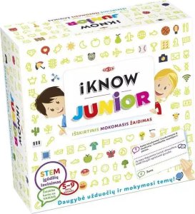Tactic TACTIC Board game IKNOW Junior (In Lithuanian lang.) 1