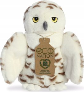 ECO NATION AURORA Eco Nation Plush Snowy Owl, 20 cm 1