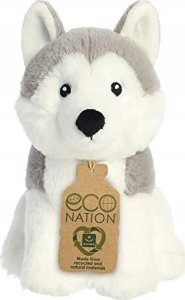 ECO NATION AURORA Eco Nation Plush Husky, 19 cm 1
