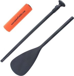 John Paddle Wiosło SUP John Paddle Black-1 165-208cm Regulowane 3-częściowe + odbijacz 165-208 cm 1