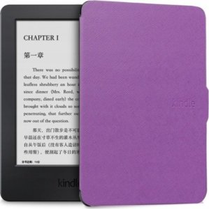 Pokrowiec Pan i Pani Gadżet Etui do Amazon Kindle 4 Fioletowy 1