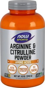 NOW Foods Now Foods - Arginina i Cytrulina, Proszek, 340g 1