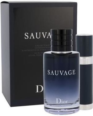 Dior Sauvage Zestaw dla mężczyzn EDT 100 ml + EDT 7.5 ml 1