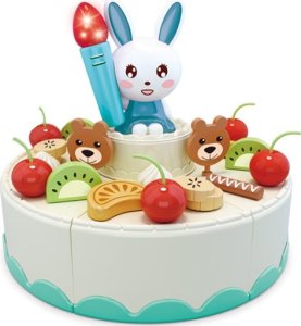 Woopie Cukiernia Tort Urodzinowy Do Krojenia + Zestaw Do Herbaty 85 El. 2