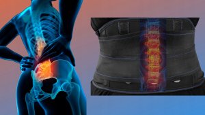 Fit4Med Pas Magnetyczny Rozgrzewający Kręgosłup Lędźwiowy 12