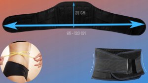 Fit4Med Pas Magnetyczny Rozgrzewający Kręgosłup Lędźwiowy 14