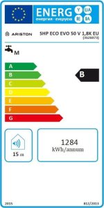 Bojler Sourcing EL WATER HEATER SHAPE ECO EVO 50V 2