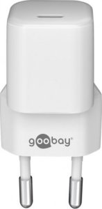 Ładowarka Goobay Ładowarka USB-C PD (Power Delivery) Fast Charger nano (30 W) biała 1