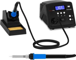 Stamos Soldering Stacja lutownicza cyfrowa ESD LCD 150-450C 230 V 60 W Stacja lutownicza cyfrowa ESD LCD 150-450C 230 V 60 W 1